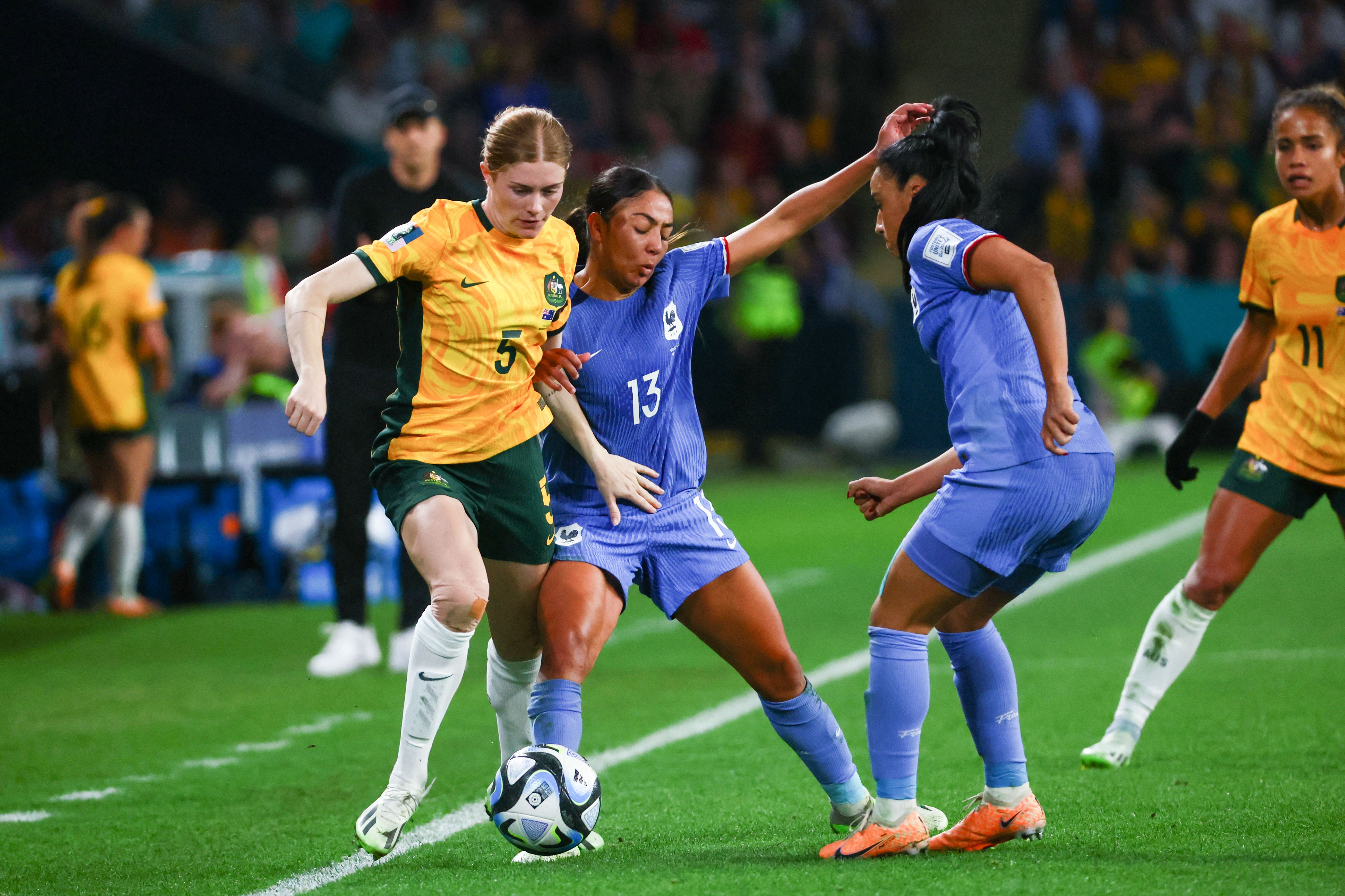Longest penalty shootout in FIFA Women's World Cup™ history separates  Australia and France