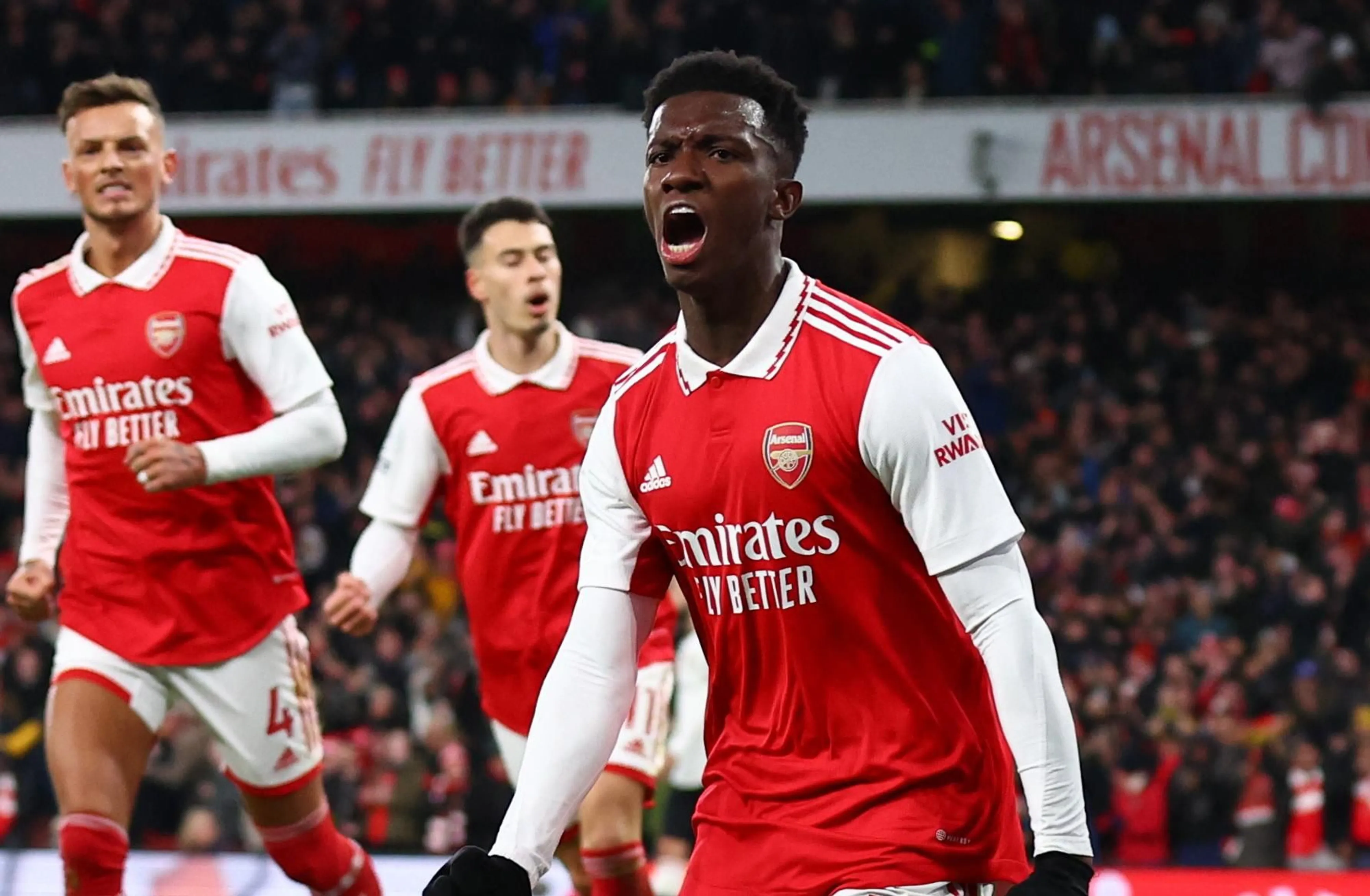 Arsenal vs Man United result, highlights & analysis as Nketiah nets  last-minute winner