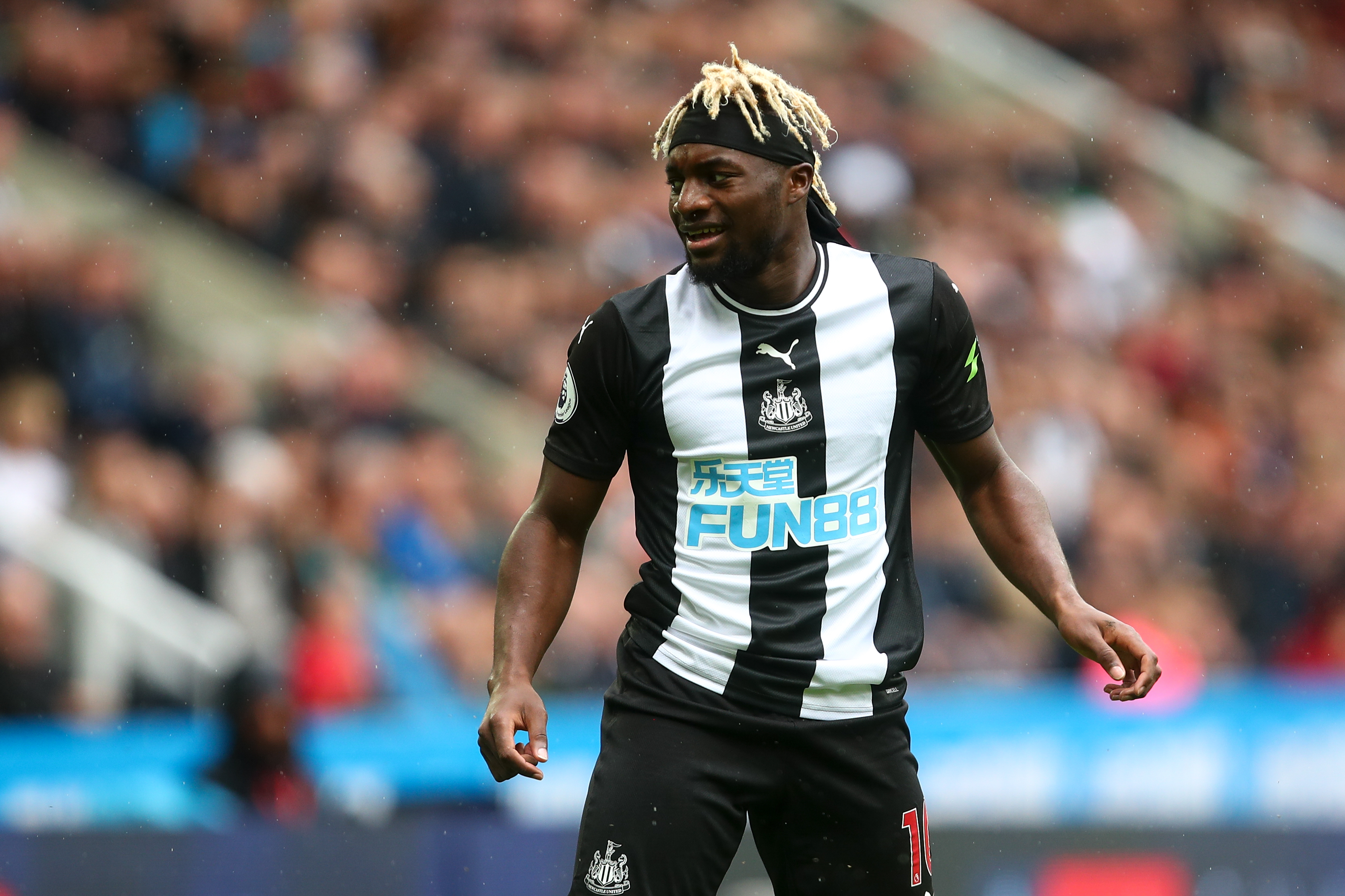 Newcastle fans love that Allan Saint-Maximin has arrived in his