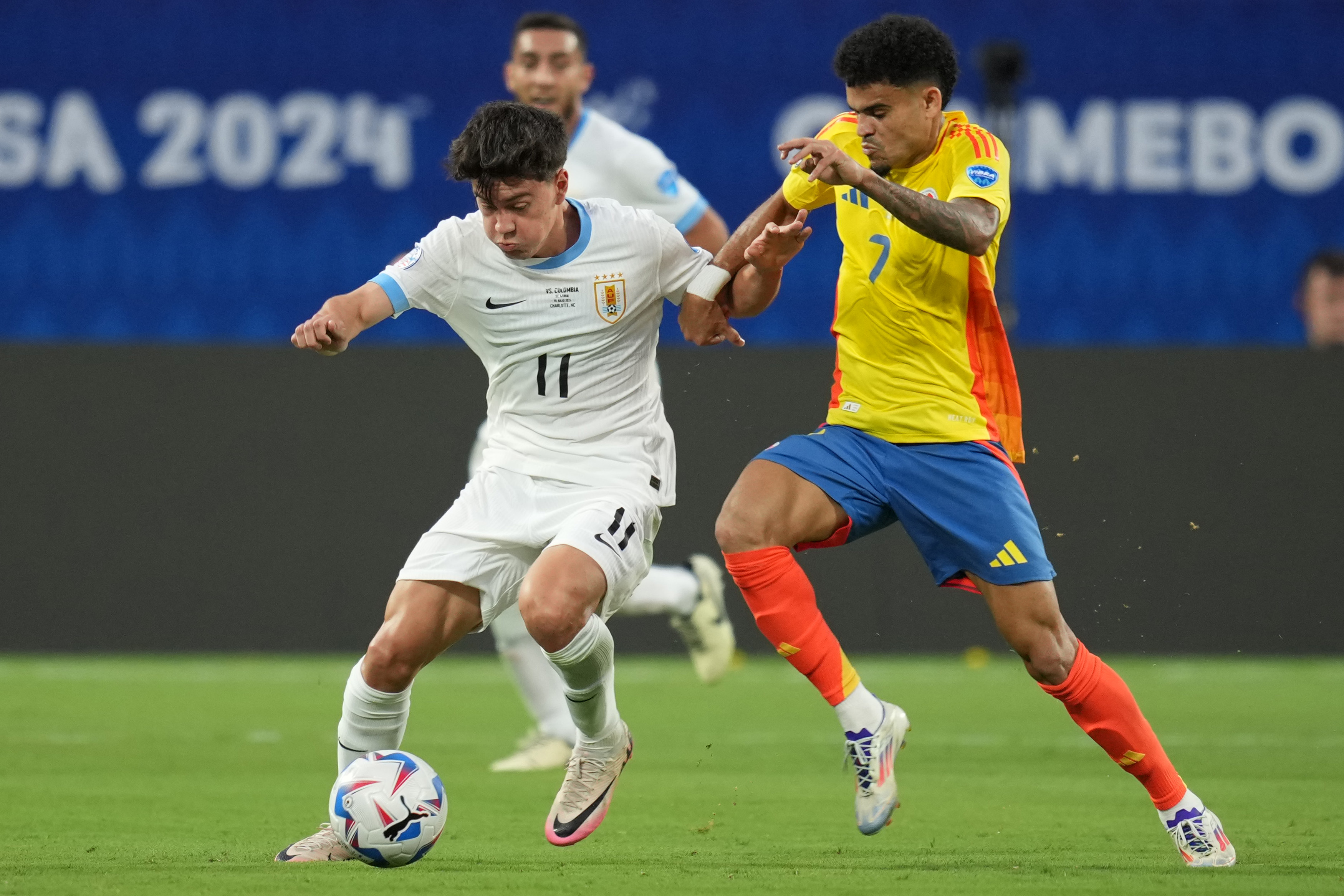 Uruguay star Darwin Nunez filmed fighting Colombia fans after Copa America exit