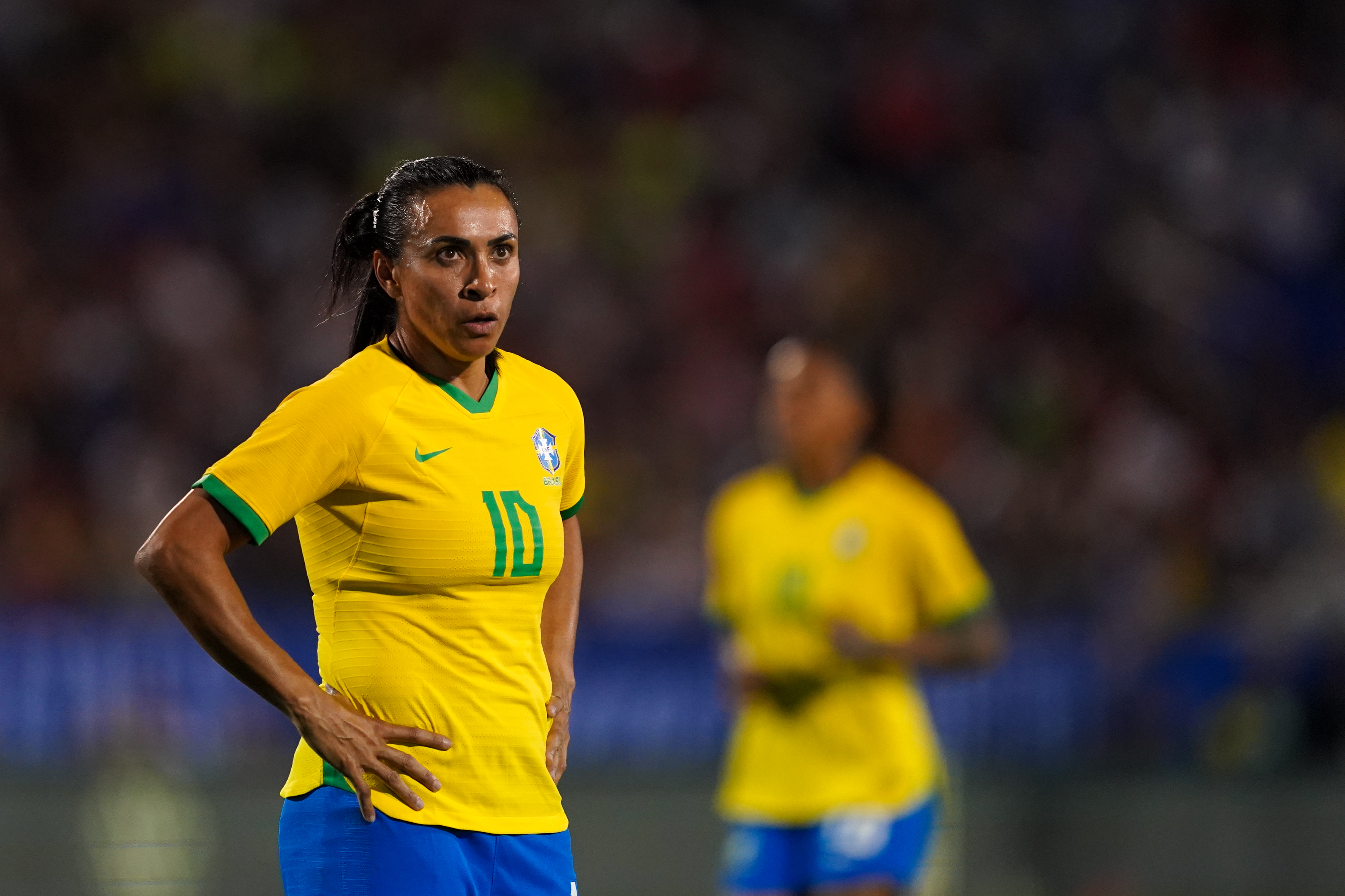 Brazil's Olympic women's football team, led by Marta and Formiga