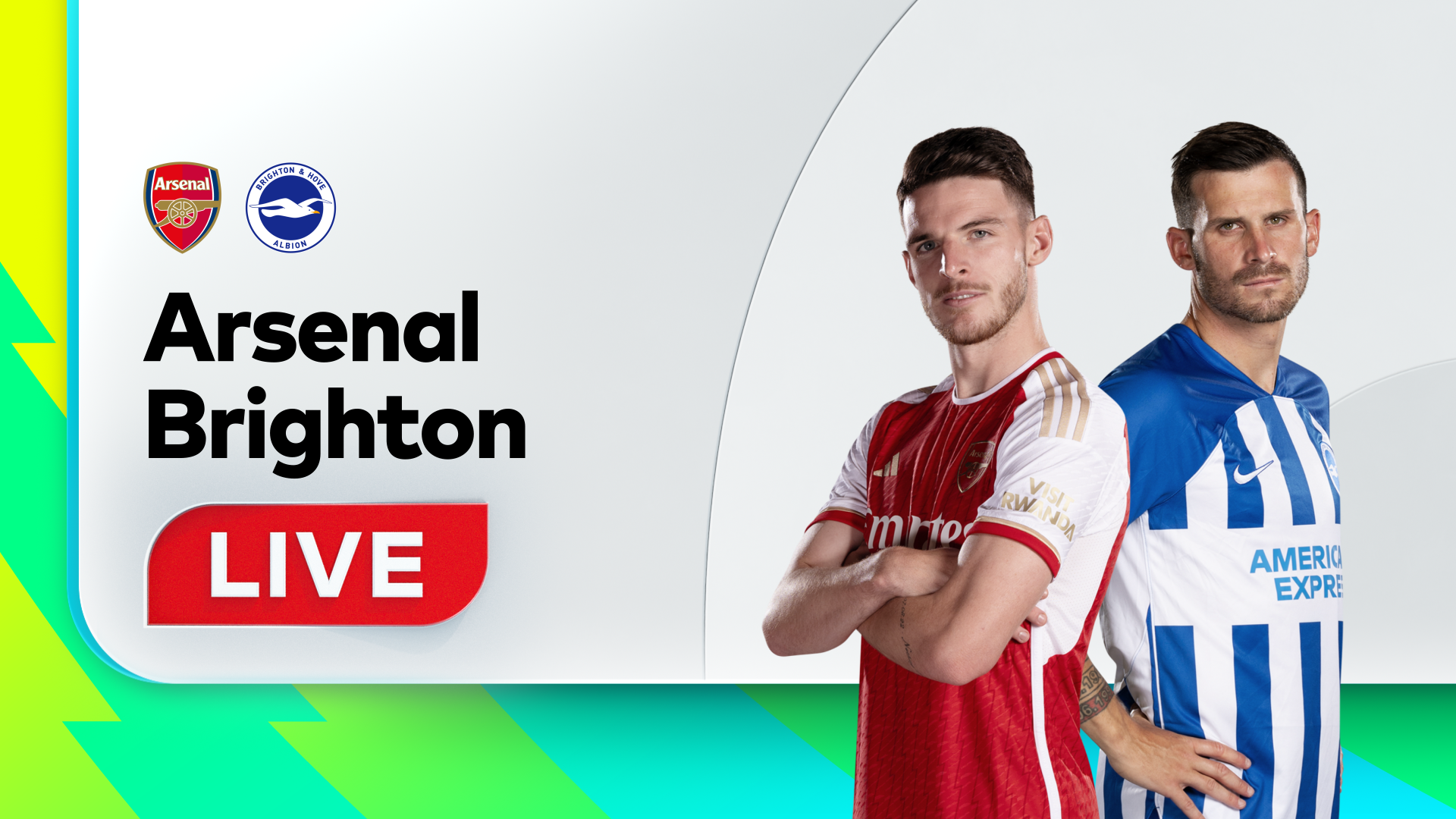 ARSENAL X BRIGHTON E HAVE ALBIAN AO VIVO PREMIER LEAGUE 2023