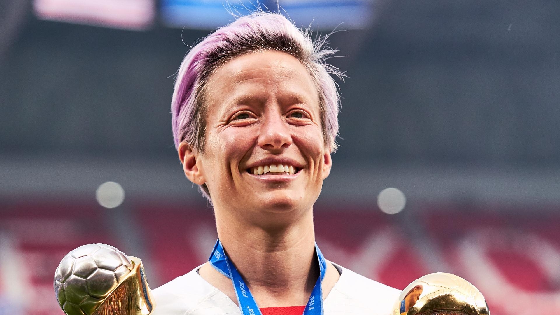 U.S. soccer star Megan Rapinoe announces she'll retire after the